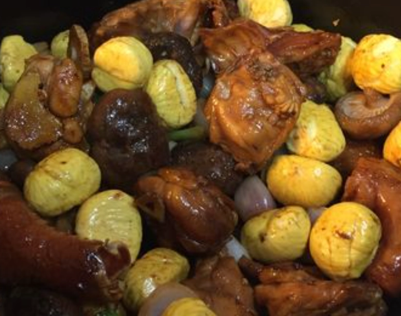 冬菇栗子炆雞食譜