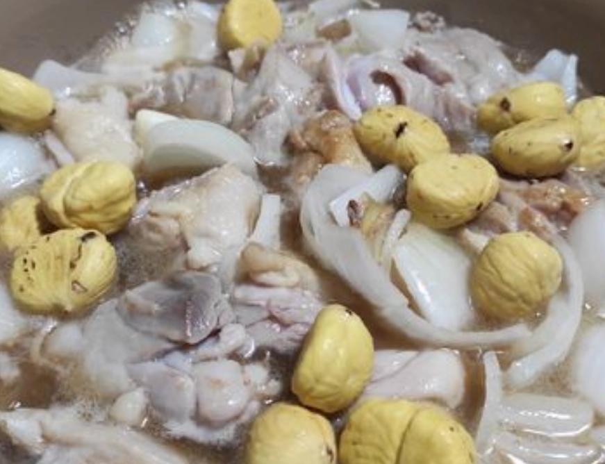栗子炆雞 食譜