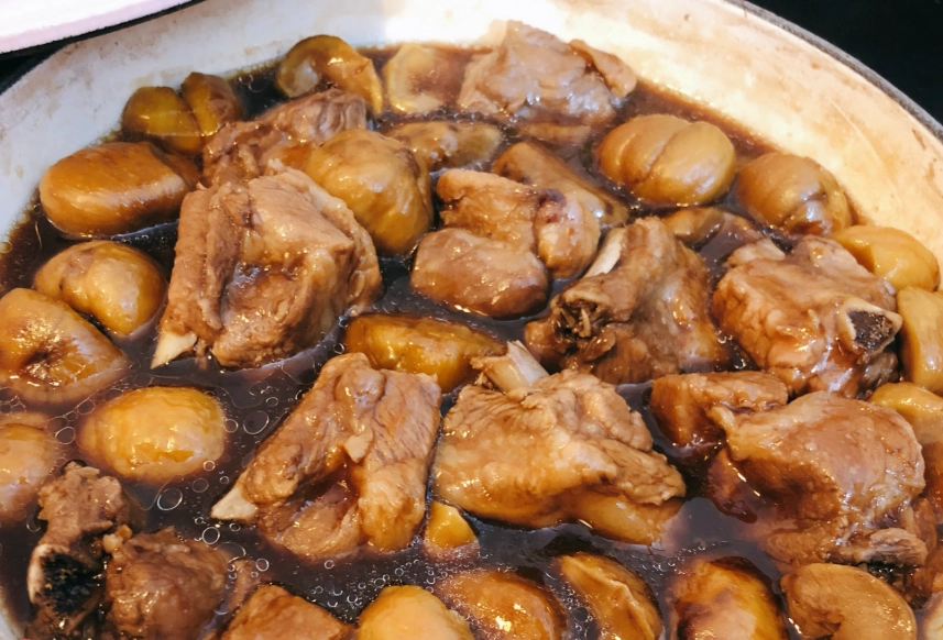 栗子炆排骨營養