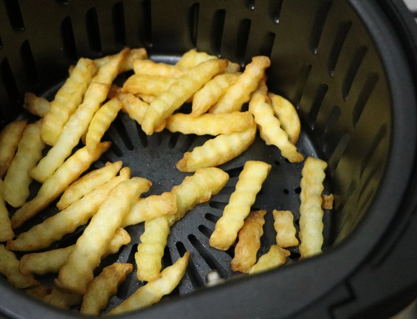 氣炸鍋波浪薯條做法