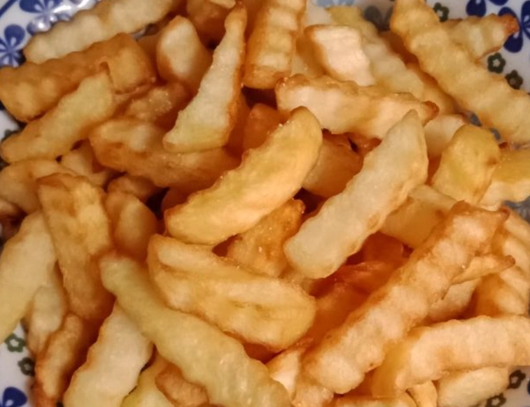 氣炸鍋波浪薯條做法