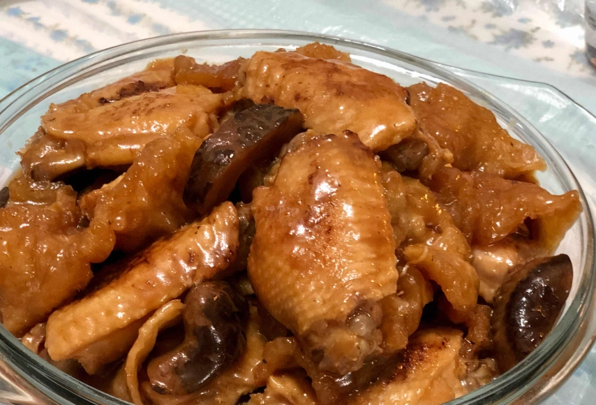 蠔油冬菇炆雞食譜