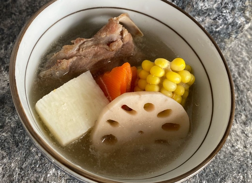 蓮藕山藥雞湯 食譜
