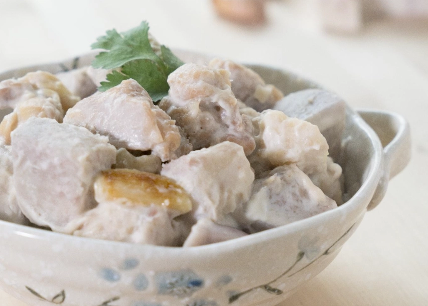 椰汁芋頭炆排骨 食譜