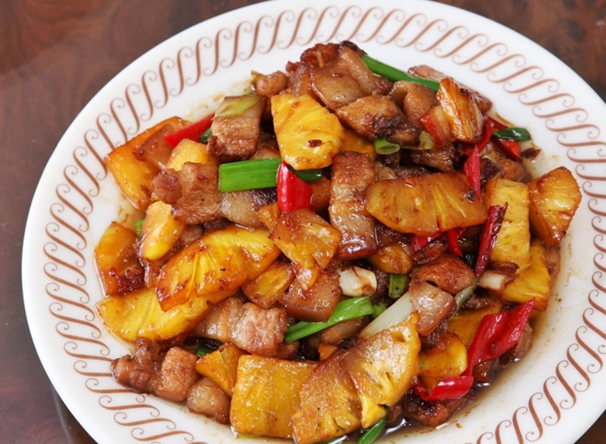 鳳梨炒肉食譜