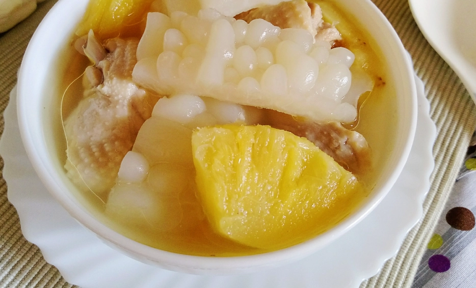 鳳梨雞湯 功效