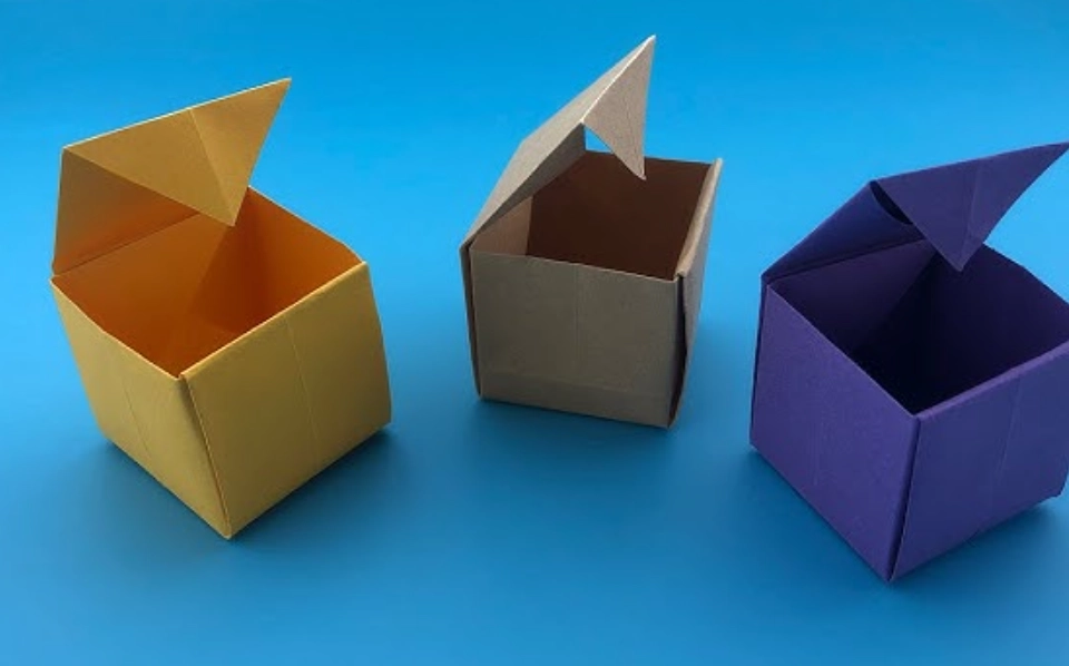 摺紙盒教學 摺紙盒教學