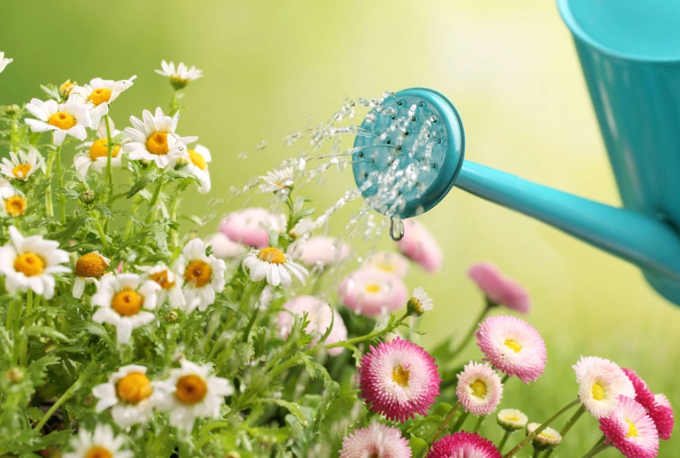 自來水澆花 自來水澆花