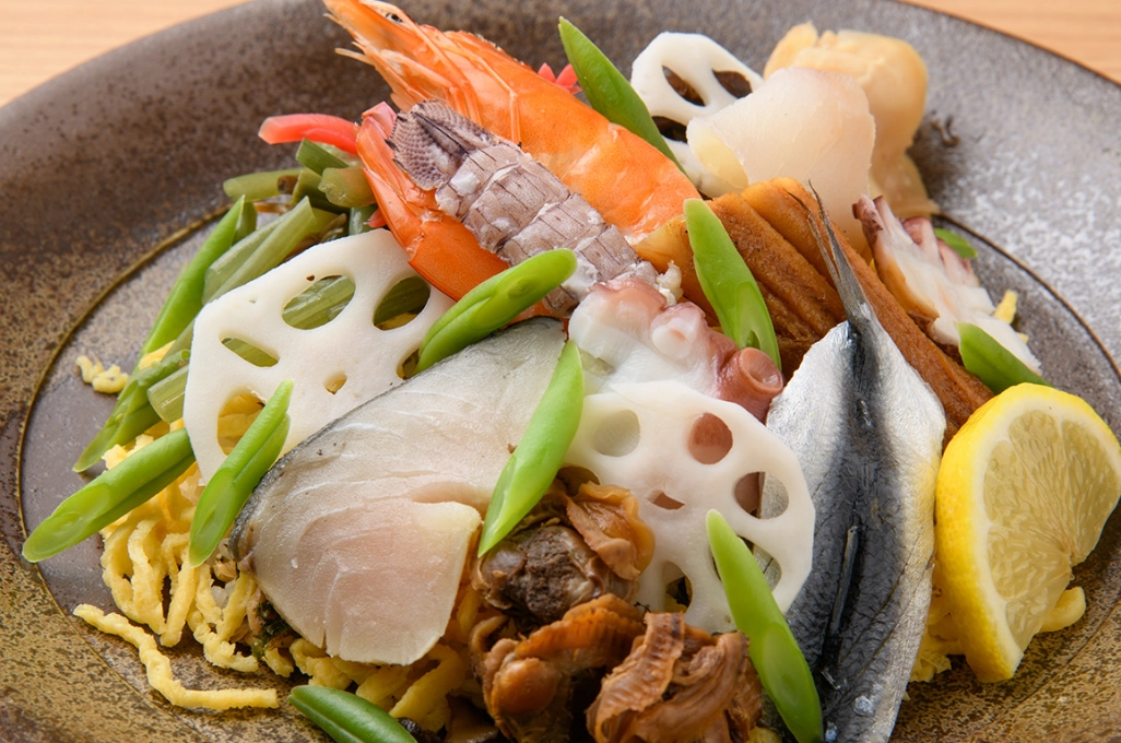 岡山散壽司 食譜