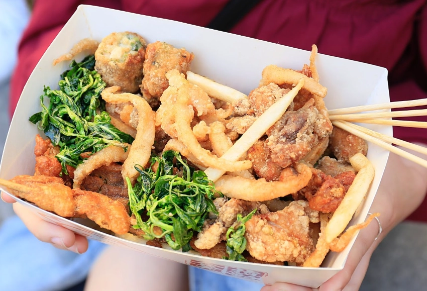 新營素食鹹酥雞