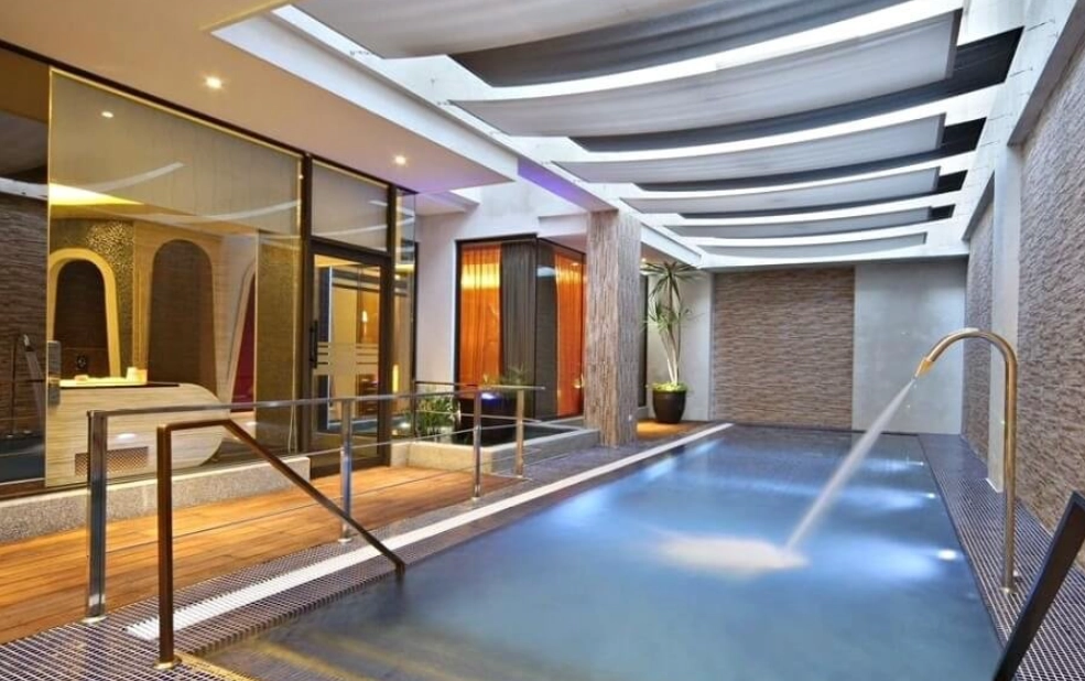 房間有游泳池的飯店