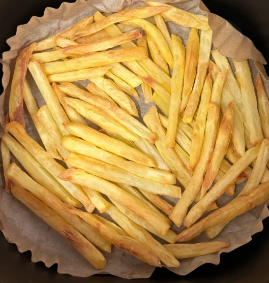 用氣炸鍋做薯條