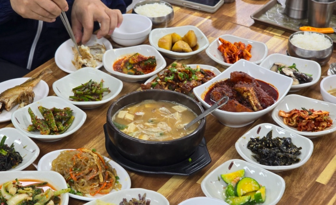 釜山情深的飯桌