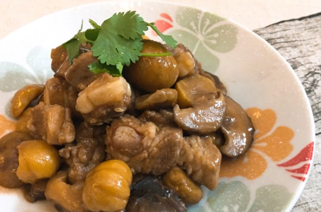 栗子炆冬菇食譜