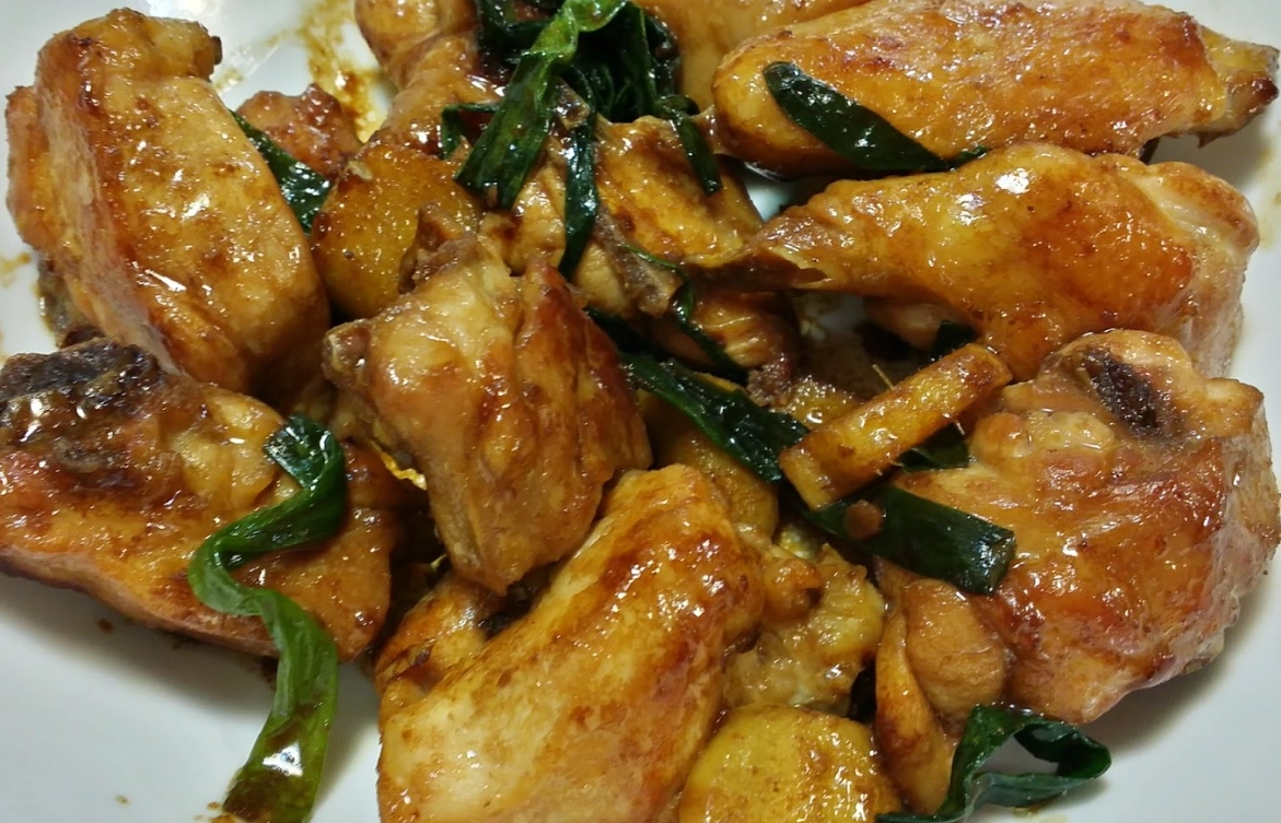 薑蔥炆雞 薑蔥炆雞